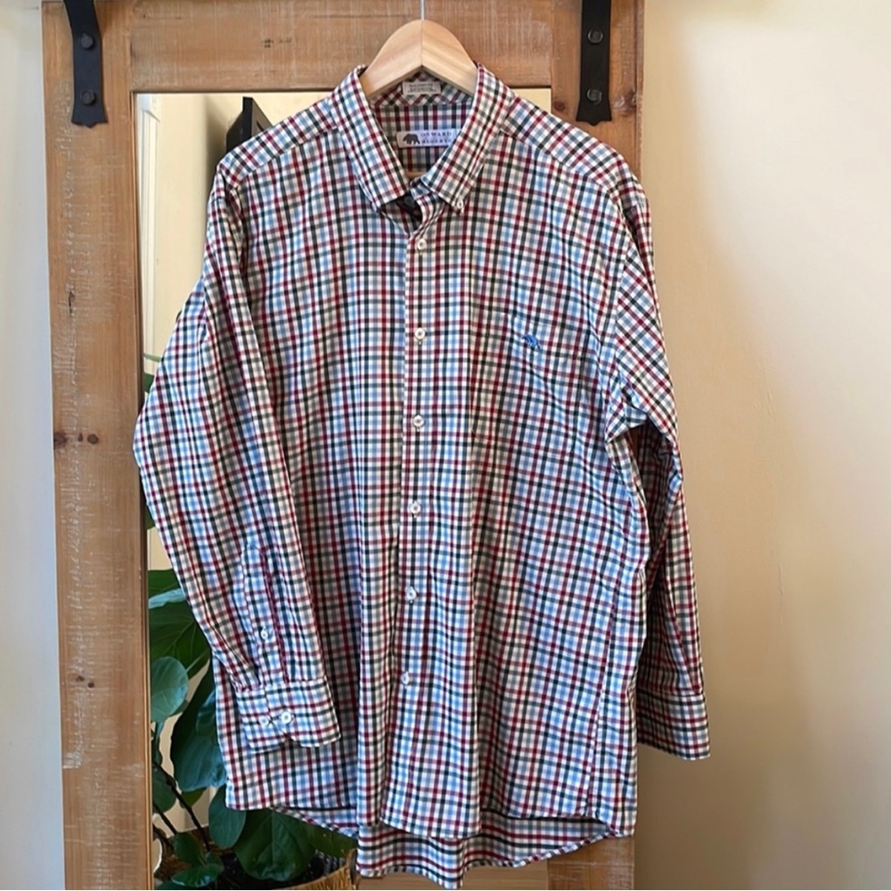 Onward Reserve Performance Tailored Fit Button Down Shirt Size XL